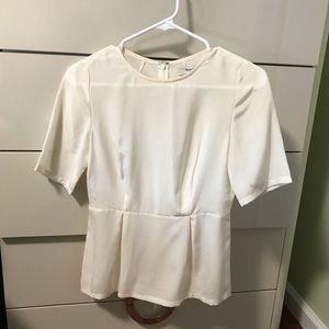 Madewell silk blouse